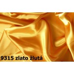 satén 9315 zlato žlutá